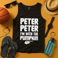 Halloween Peter Peter IM With The Pumpkin Tank Top thumb 4