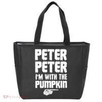 Halloween Peter Peter IM With The Pumpkin Tote Bag thumb 0