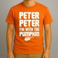 Halloween Peter Peter IM With The Pumpkin T-Shirt thumb 3