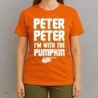 Halloween Peter Peter IM With The Pumpkin T-Shirt thumb 4