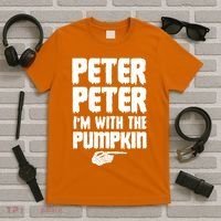 Halloween Peter Peter IM With The Pumpkin T-Shirt thumb 5