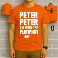 Halloween Peter Peter IM With The Pumpkin T-Shirt thumb 6
