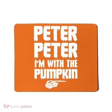 Halloween Peter Peter IM With The Pumpkin Mousepad
