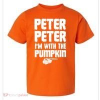 Halloween Peter Peter IM With The Pumpkin Toddler T-Shirt thumb 0