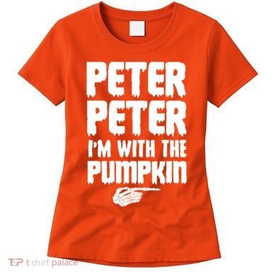 Halloween Peter Peter IM With The Pumpkin Women's T-Shirt