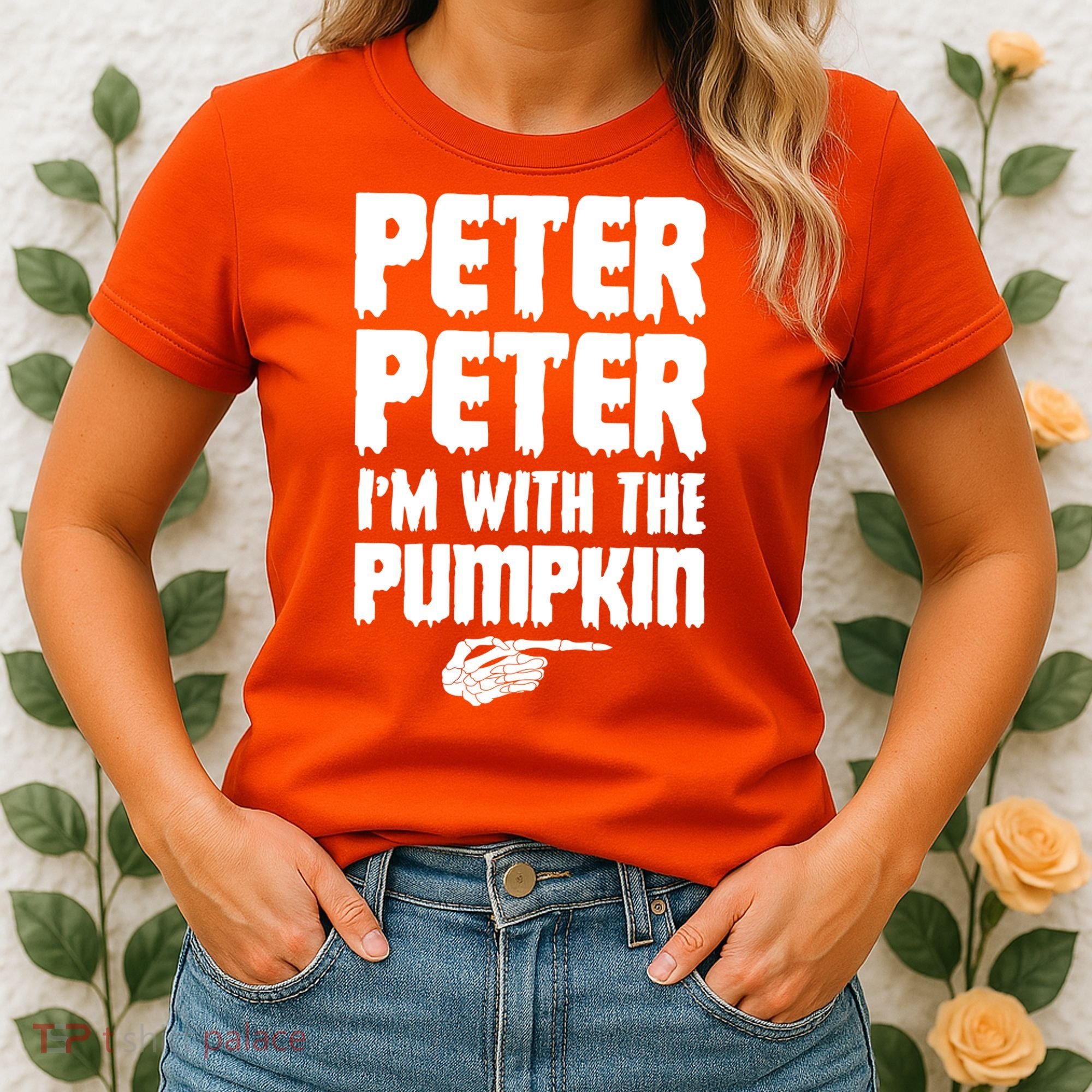 Halloween Peter Peter IM With The Pumpkin Women's T-Shirt