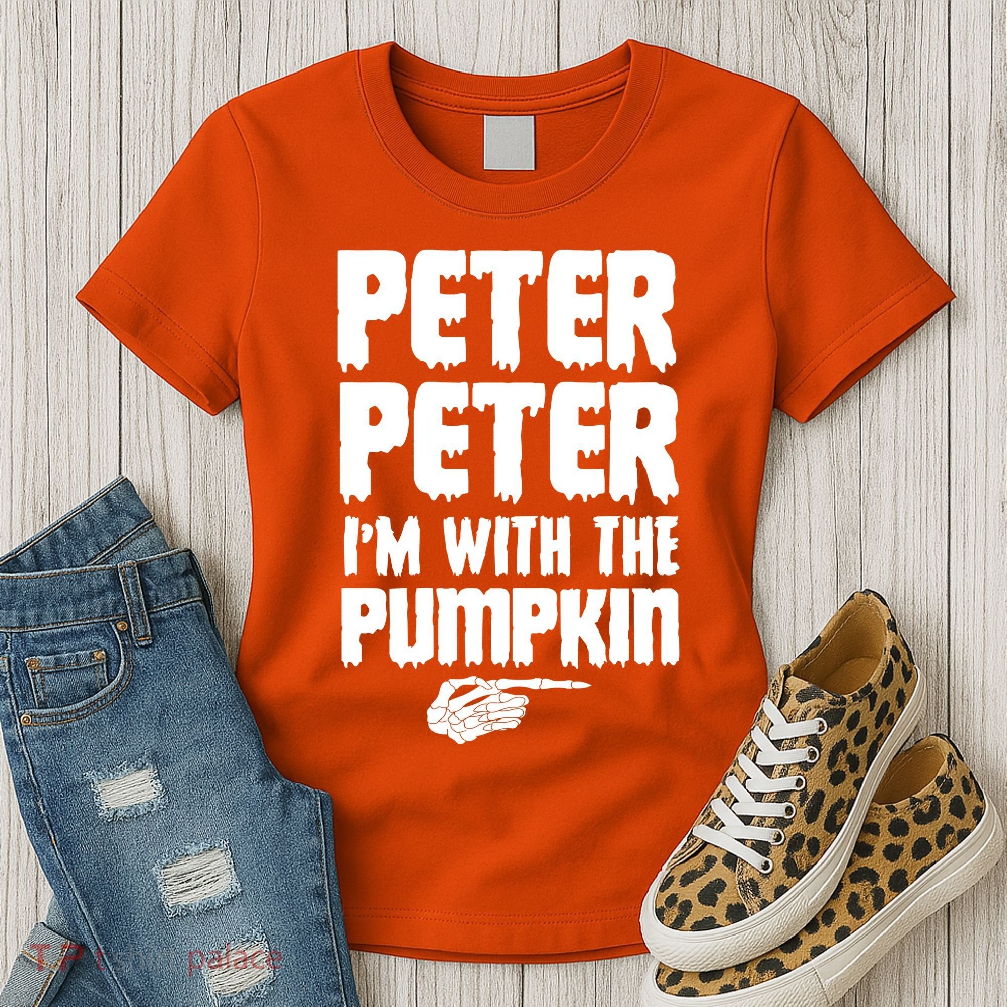 Halloween Peter Peter IM With The Pumpkin Women's T-Shirt