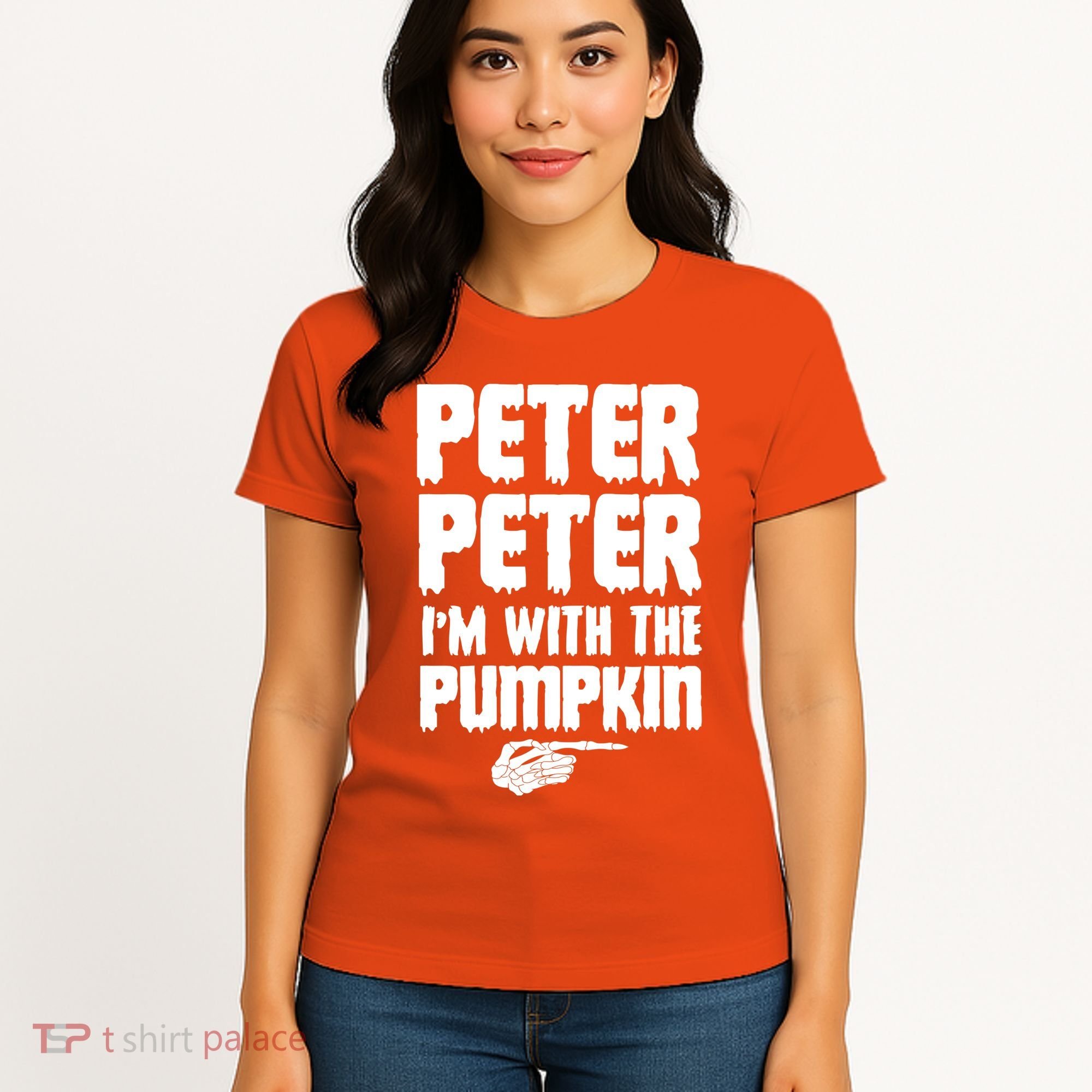 Halloween Peter Peter IM With The Pumpkin Women's T-Shirt
