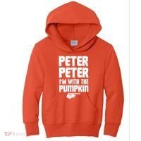 Halloween Peter Peter IM With The Pumpkin Kids Hoodie thumb 0