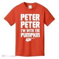 Halloween Peter Peter IM With The Pumpkin Kids T-Shirt thumb 0