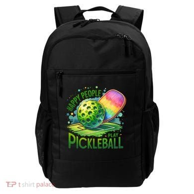 Happy People Play Pickleball Backpack