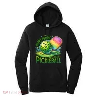 Happy People Play Pickleball Women's Hoodie thumb 0