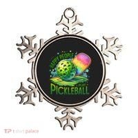 Happy People Play Pickleball Ornament thumb 0
