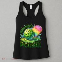 Happy People Play Pickleball Women's Tank Top thumb 3