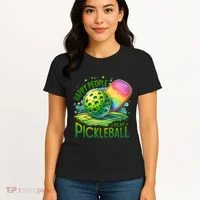 Happy People Play Pickleball Women's T-Shirt thumb 4