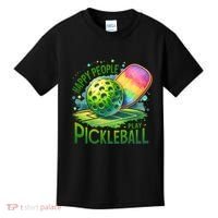 Happy People Play Pickleball Kids T-Shirt thumb 0