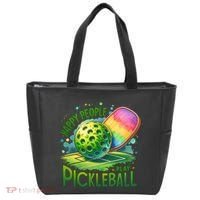 Happy People Play Pickleball Tote Bag thumb 0