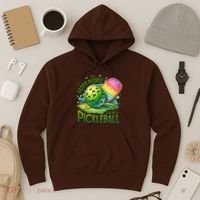 Happy People Play Pickleball Hoodie thumb 3
