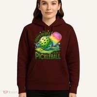 Happy People Play Pickleball Hoodie thumb 5