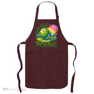 Happy People Play Pickleball Apron