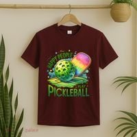 Happy People Play Pickleball T-Shirt thumb 2