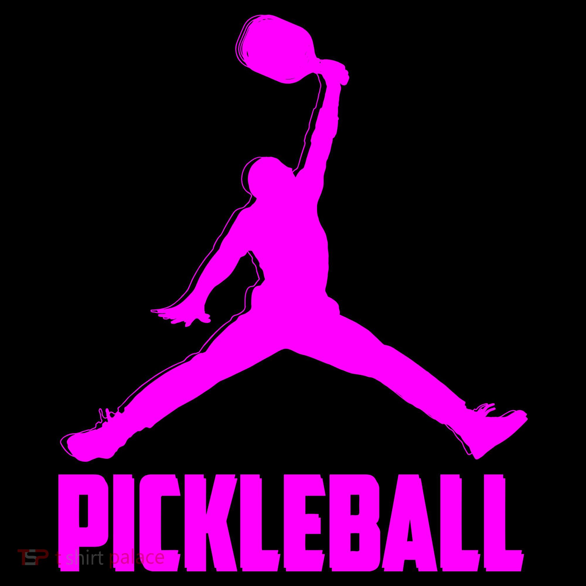 Hot Pink Pickleball Sports Logo Coffee Mug