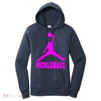 Hot Pink Pickleball Sports Logo Women's Hoodie thumb 0