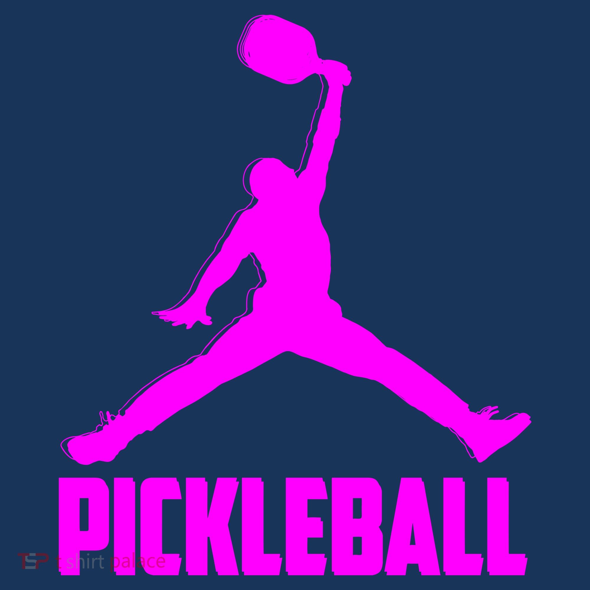 Hot Pink Pickleball Sports Logo Women's Tank Top