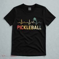 heartbeat Pickleballer Pickle Baller Pickleball Player T-Shirt thumb 5