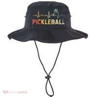 heartbeat Pickleballer Pickle Baller Pickleball Player Bucket Hat thumb 0