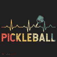heartbeat Pickleballer Pickle Baller Pickleball Player Beanie thumb 2