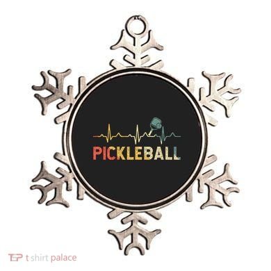 heartbeat Pickleballer Pickle Baller Pickleball Player Ornament