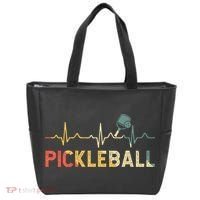 heartbeat Pickleballer Pickle Baller Pickleball Player Tote Bag thumb 0