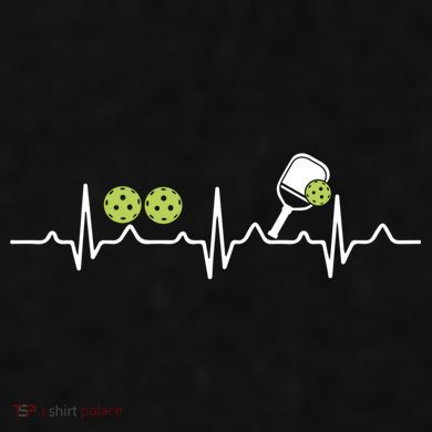 Heartbeat Pulse Pickleball Funny Gift Ladies PosiCharge Tri-Blend Wicking Tank