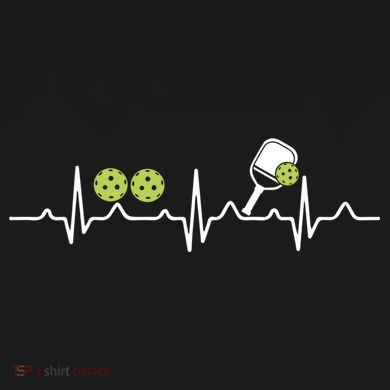 Heartbeat Pulse Pickleball Funny Gift Sustainable Bucket Hat
