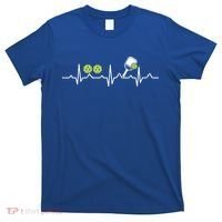 Heartbeat Pulse Pickleball Funny Gift T-Shirt thumb 0