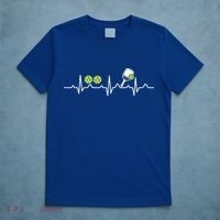 Heartbeat Pulse Pickleball Funny Gift T-Shirt thumb 5