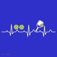 Heartbeat Pulse Pickleball Funny Gift Ladies Essential Flowy Tank thumb 2