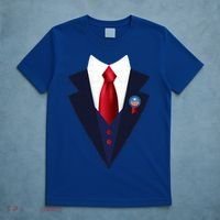 Halloween President Politician Suit Costume Trump T-Shirt thumb 5