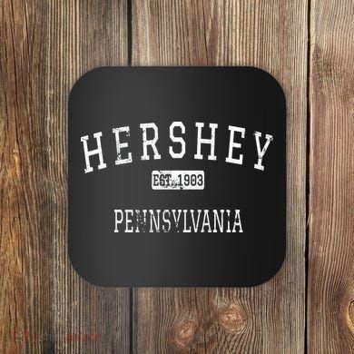 Hershey Pennsylvania PA Vintage Coaster
