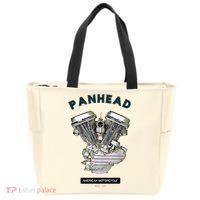 HD PanHead Retro VTwin Engine Motorcycle 48 65 Biker Gear Tote Bag thumb 0