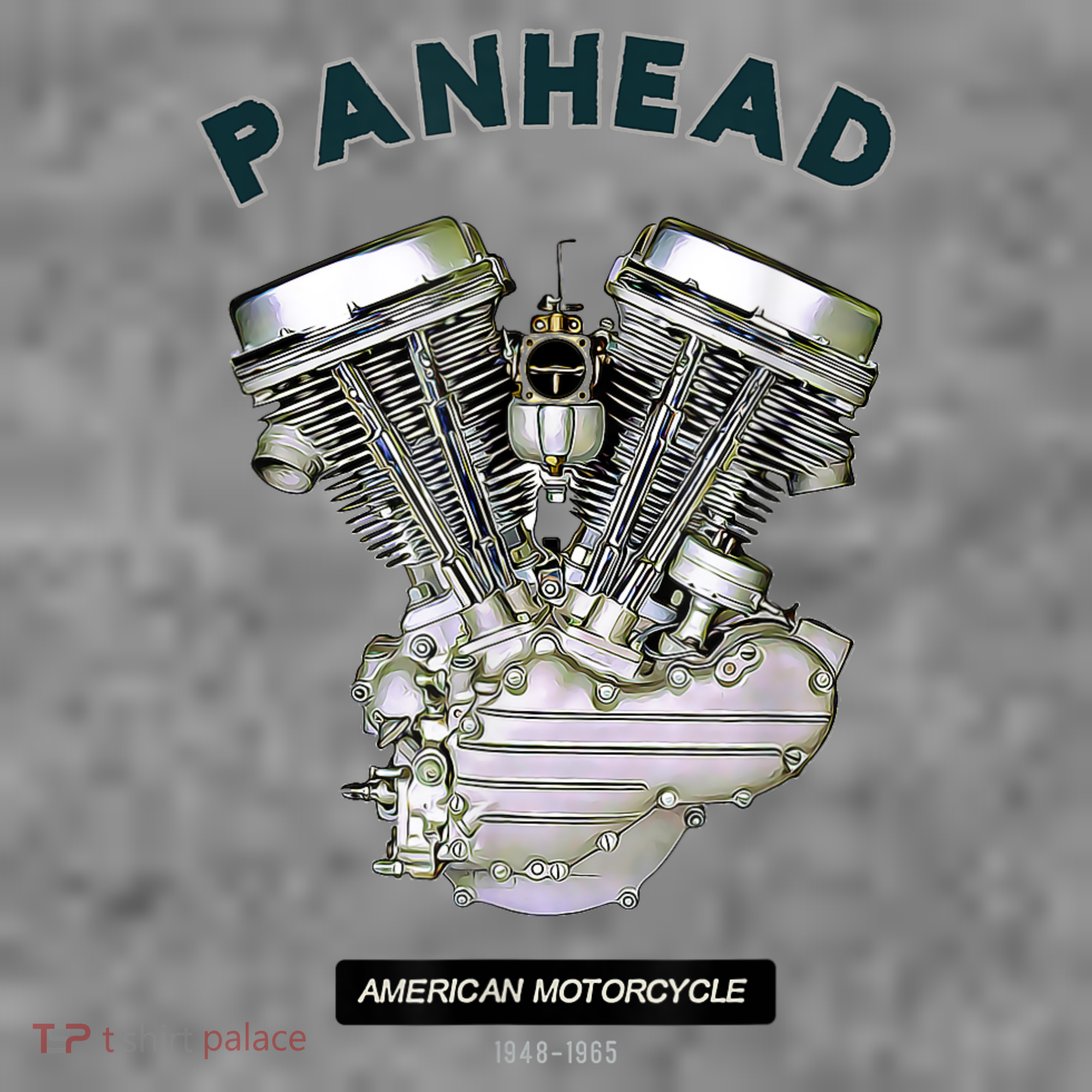 HD PanHead Retro VTwin Engine Motorcycle 48 65 Biker Gear Toddler Hoodie