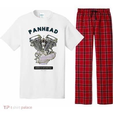 HD PanHead Retro VTwin Engine Motorcycle 48 65 Biker Gear Pajama Set