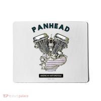 HD PanHead Retro VTwin Engine Motorcycle 48 65 Biker Gear Mousepad thumb 0