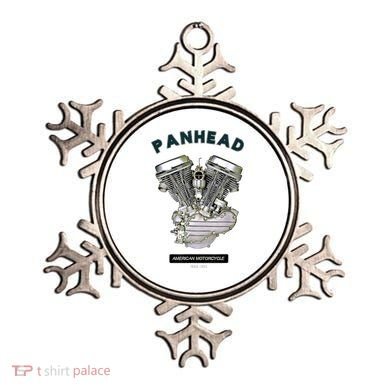 HD PanHead Retro VTwin Engine Motorcycle 48 65 Biker Gear Ornament