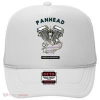 HD PanHead Retro VTwin Engine Motorcycle 48 65 Biker Gear Hat thumb 0