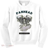 HD PanHead Retro VTwin Engine Motorcycle 48 65 Biker Gear Kids Sweatshirt thumb 0