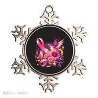 Hummingbird P.Ink Ribbon Breast Cancer Awareness Support Ornament thumb 0