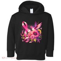 Hummingbird P.Ink Ribbon Breast Cancer Awareness Support Toddler Hoodie thumb 0