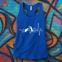Heartbeat Pulse Rat Gift Women's Tank Top thumb 3